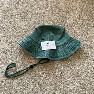 Green Denim Bucket Hat